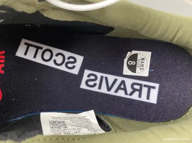 Rep 1 X SCOTT LOW TRAVIS AIR MEDIUM DM7866-200 OLIVE OG JORDAN 0612